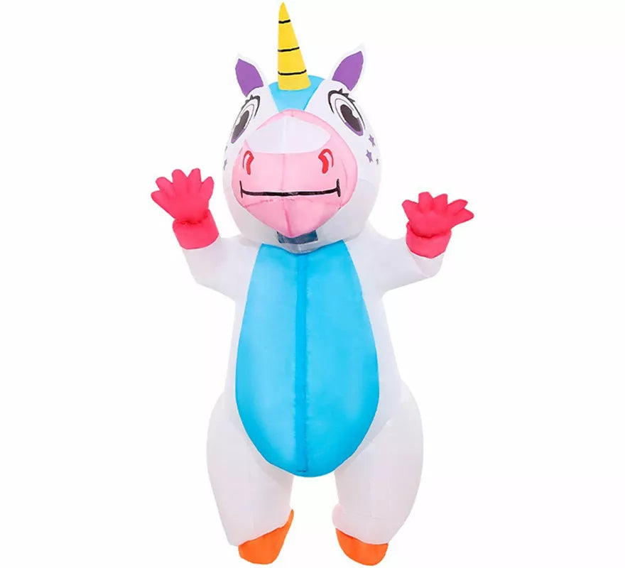 Disfraz de Hinchable Unicornio para adulto
