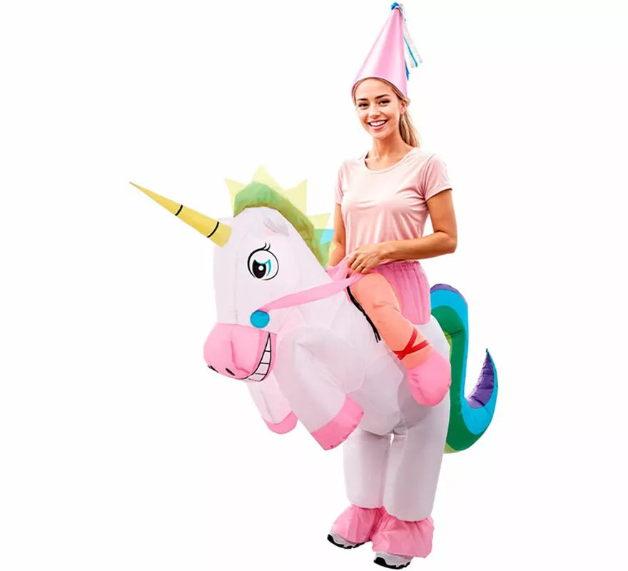 Translation missing: es.Disfraz de Hinchable Unicornio para mujer
