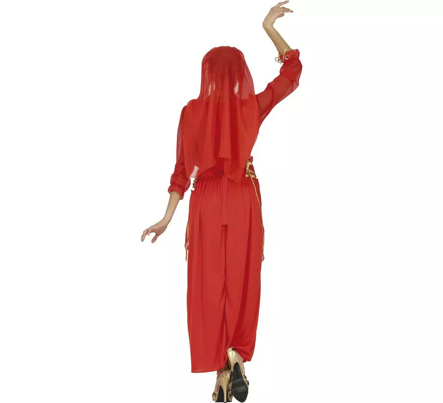 Translation missing: es.Disfraz de Hindú Rojo para mujer
