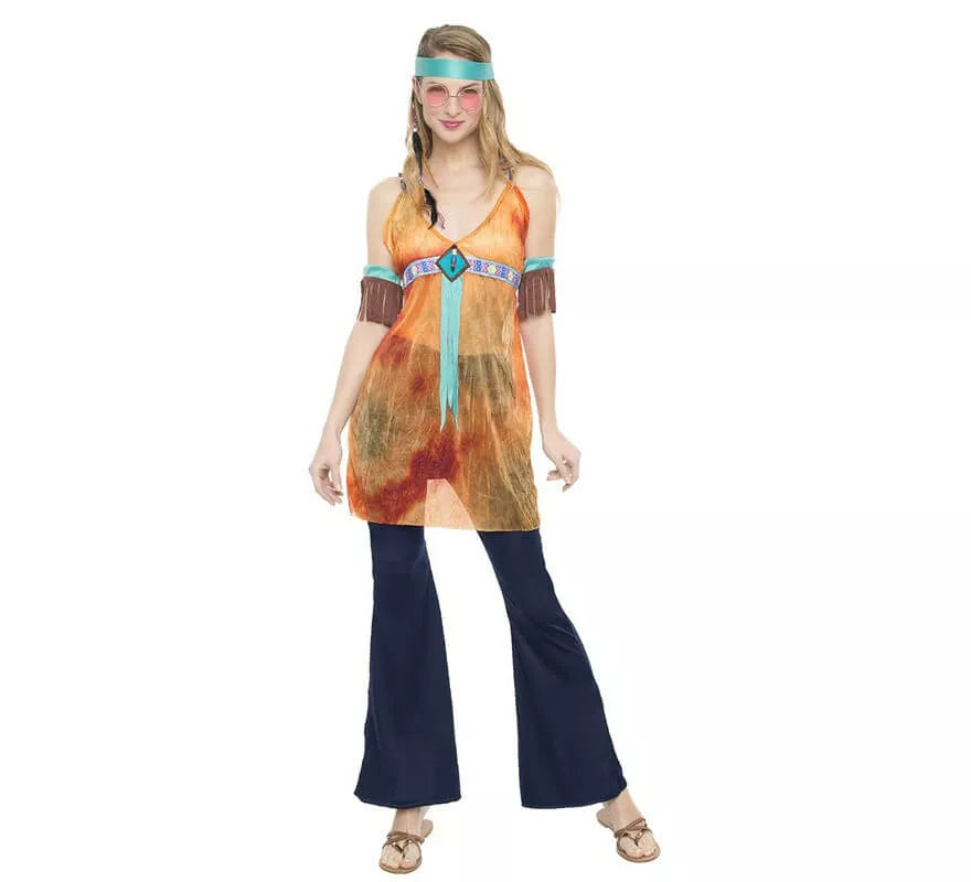 Translation missing: es.Disfraz de Hippie California para mujer