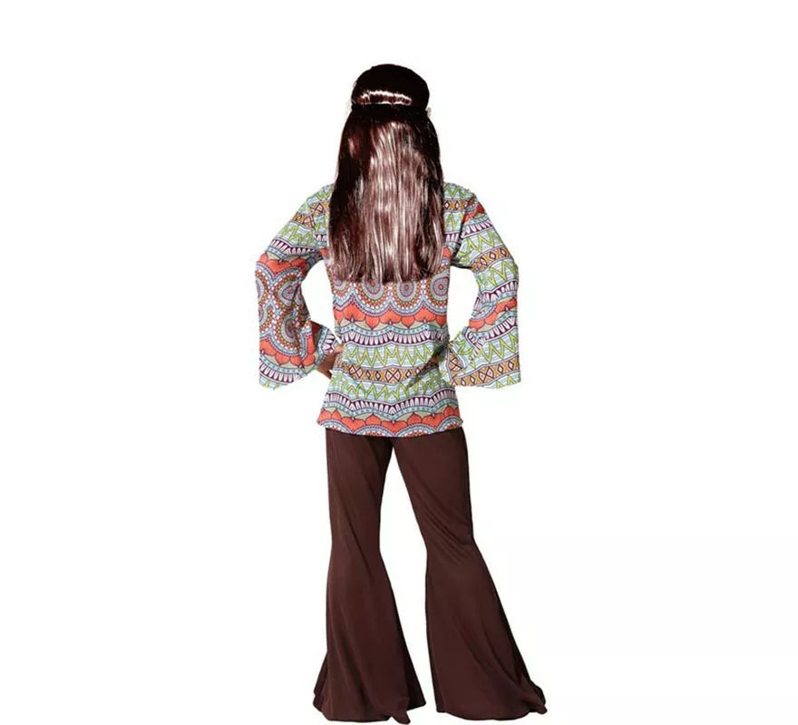 Translation missing: es.Disfraz de Hippie con Estampado para niño