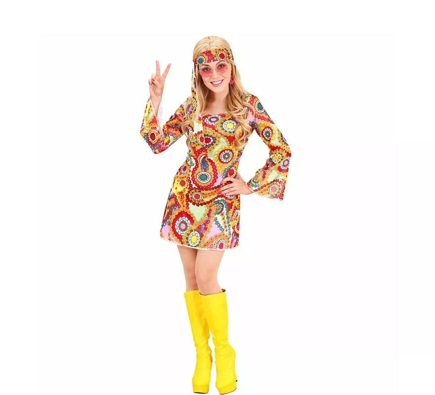 Translation missing: es.Disfraz de Hippie coqueta para mujer