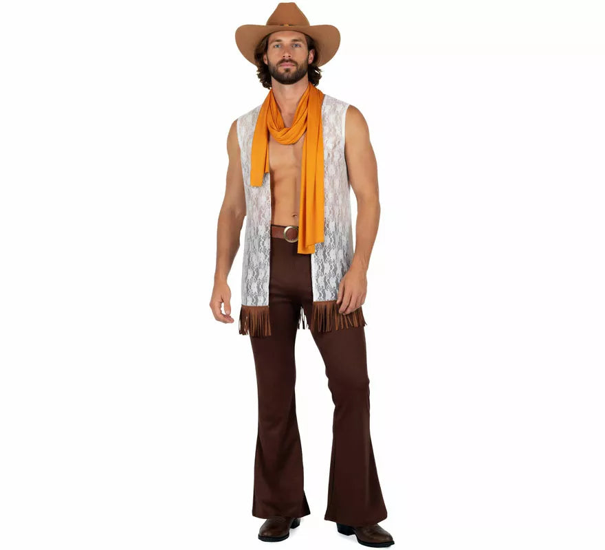 Translation missing: es.Disfraz de Hippie de Festival para hombre