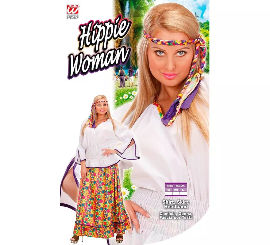 Translation missing: es.Disfraz de Hippie de terciopelo para mujer