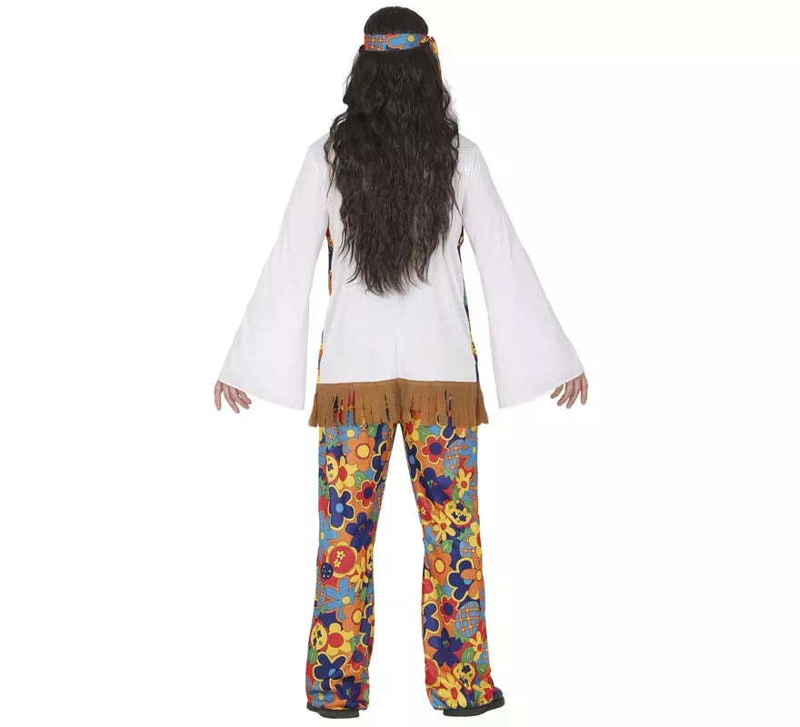 Translation missing: es.Disfraz de Hippie Flower para hombre