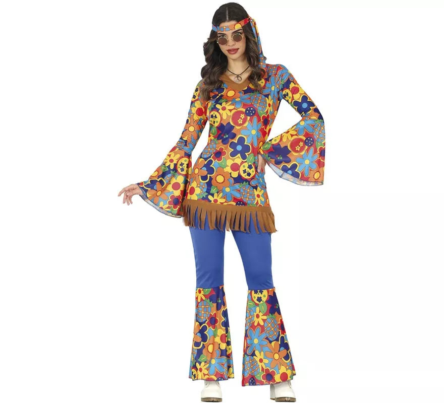 Translation missing: es.Disfraz de Hippie Flower para mujer