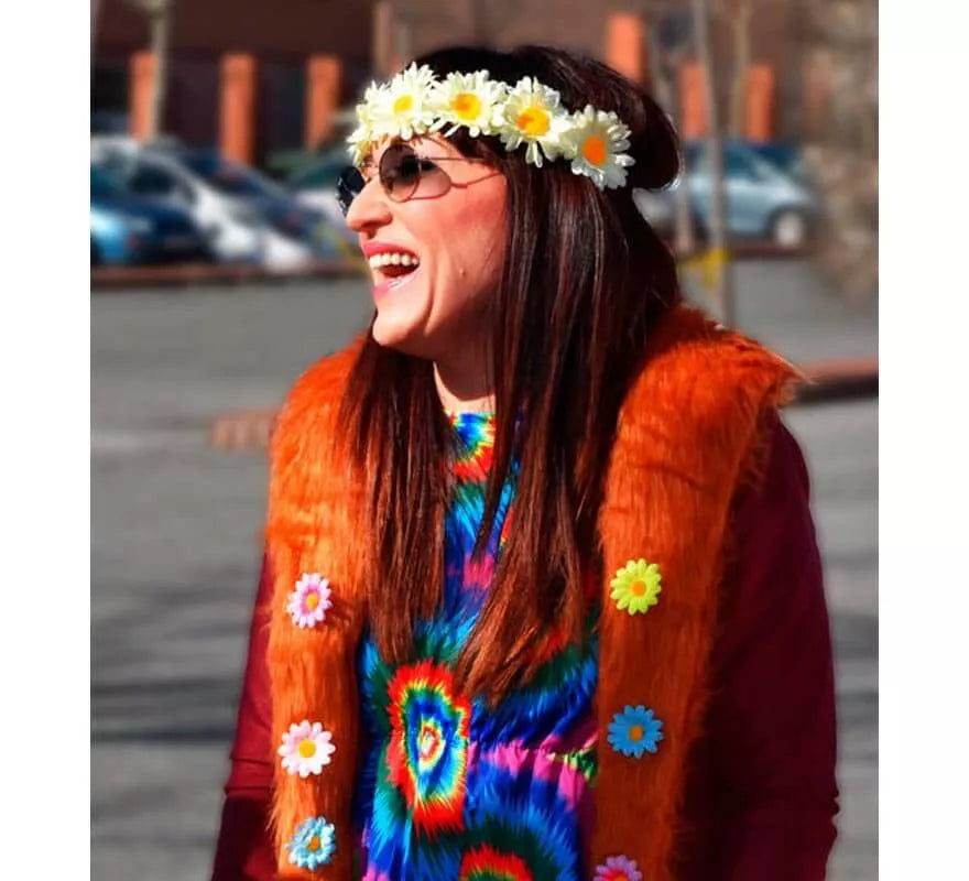 Translation missing: es.Disfraz de Hippie Granate para mujer