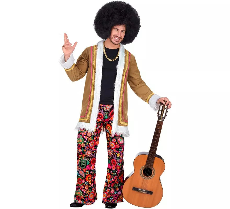 Translation missing: es.Disfraz de Hippie Invierno para hombre