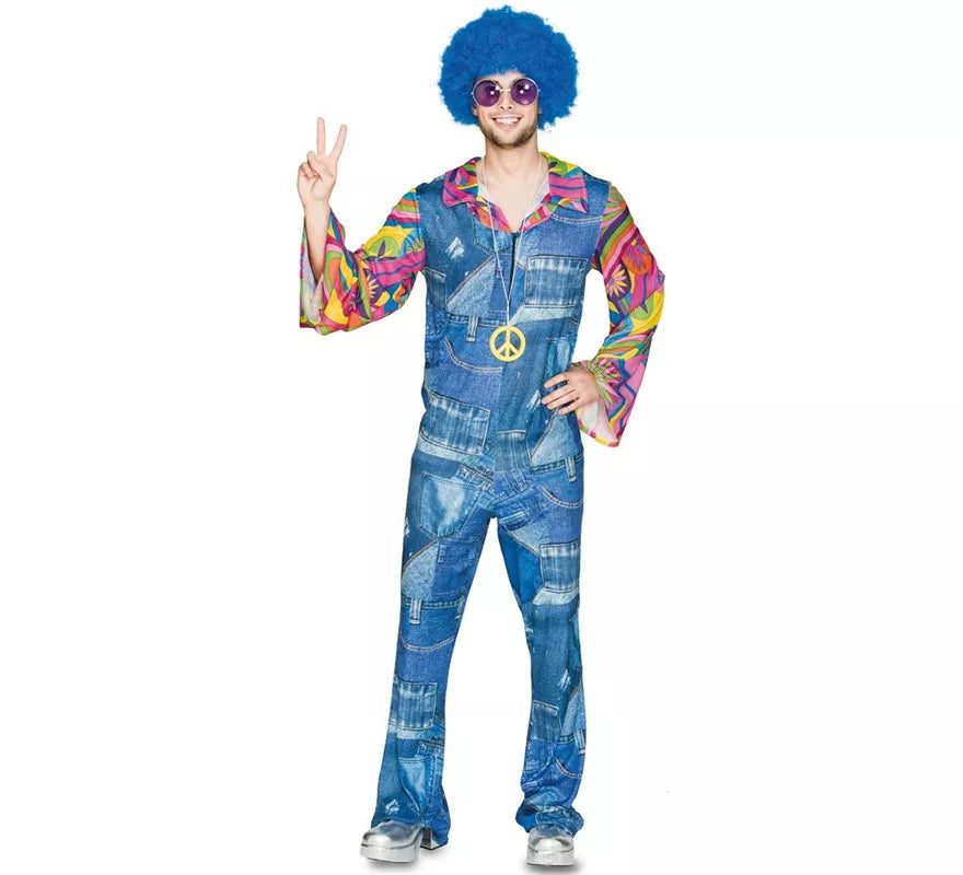 Translation missing: es.Disfraz de Hippie vaquero para hombre
