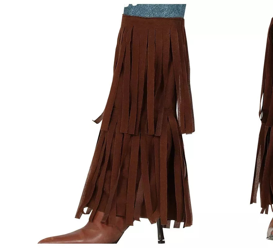 Translation missing: es.Disfraz de Hippy con Chaleco para mujer