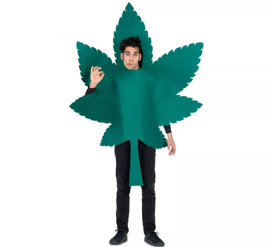 Translation missing: es.Disfraz de Hoja de Marihuana para adulto