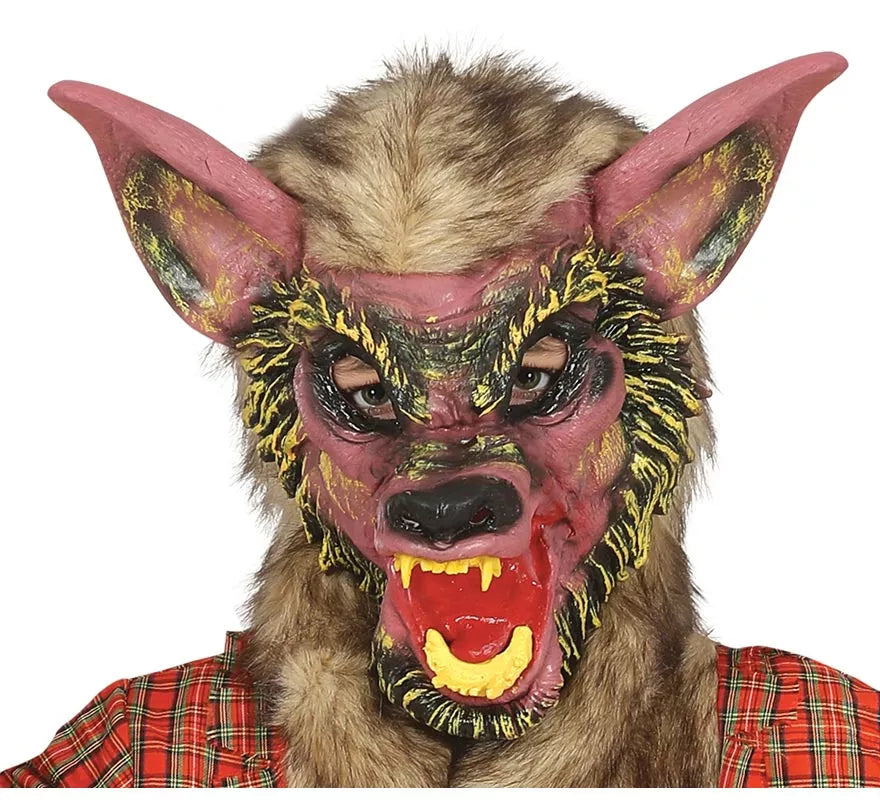 Translation missing: es.Disfraz de Hombre Lobo con colmillos para niño