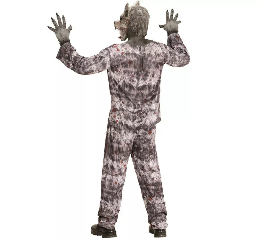Translation missing: es.Disfraz de Hombre Lobo con máscara para hombre