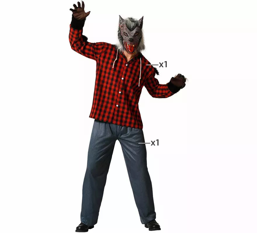Translation missing: es.Disfraz de Hombre Lobo para hombre