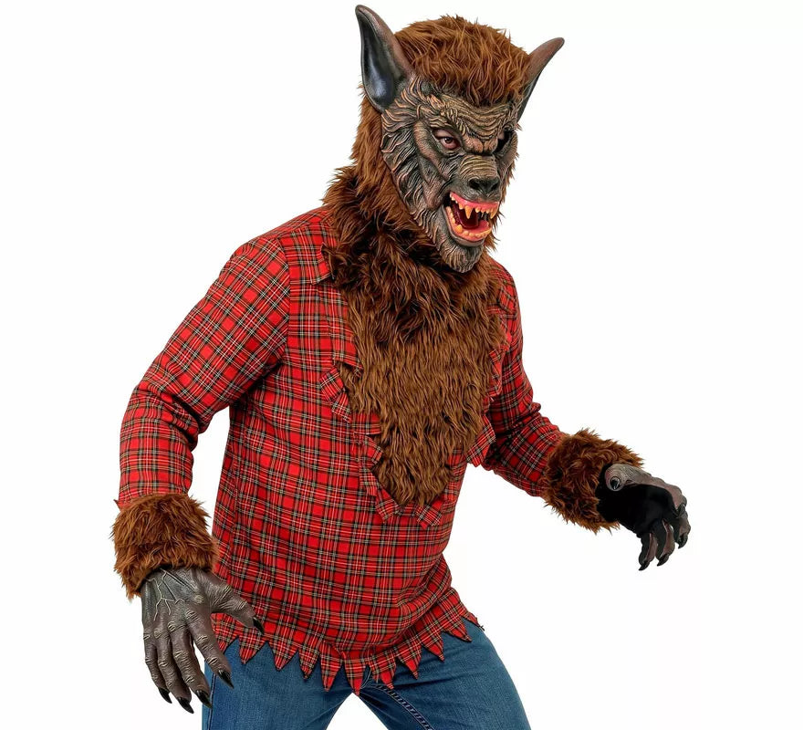Disfraz de Hombre Lobo con Máscara para hombre