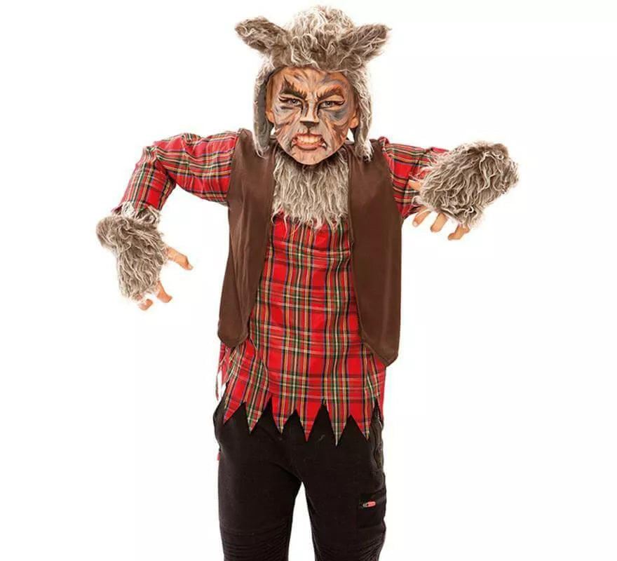 Translation missing: es.Disfraz de Hombre Lobo para niño