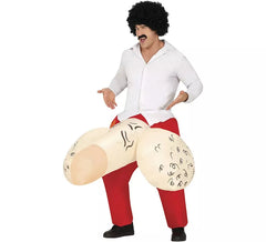 Disfraz de Huevón hinchable o inflable para hombre