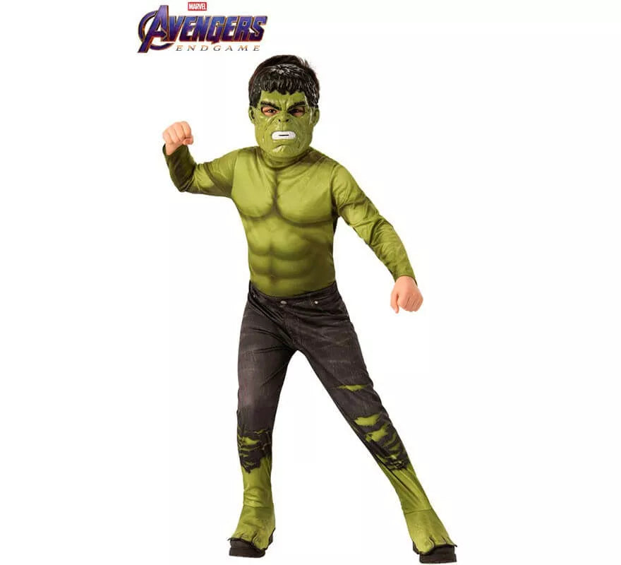Translation missing: es.Disfraz de Hulk Endgame Clásico para niño