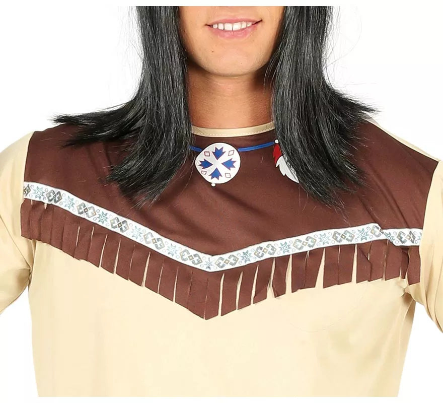 Disfraz de Indio a picos para hombre
