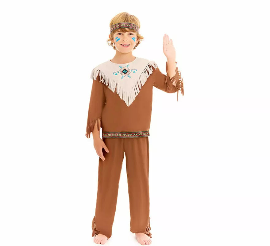 Translation missing: es.Disfraz de Indio Apache para niño