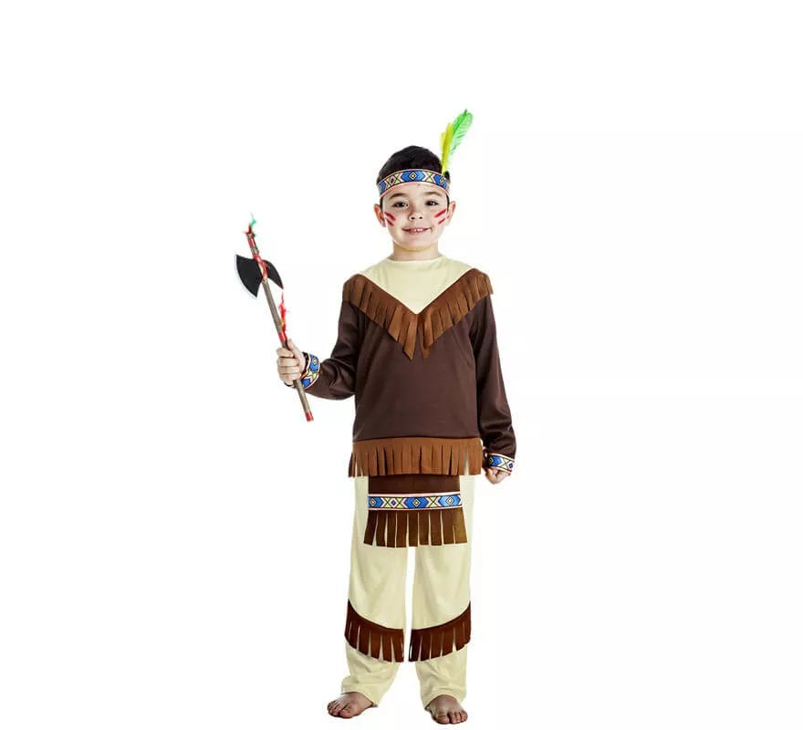 Translation missing: es.Disfraz de Indio Apache para niño