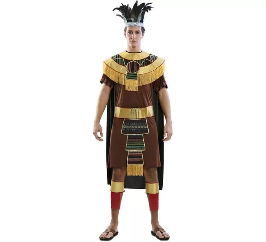 Translation missing: es.Disfraz de Indio Azteca para hombre