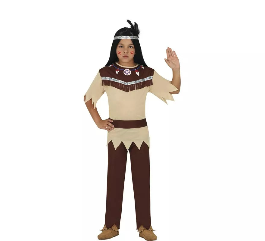 Translation missing: es.Disfraz de Indio Cherokee para Niños