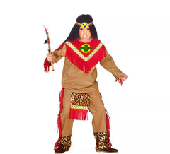 Disfraz de Indio Toro Furioso Cherokee para niño