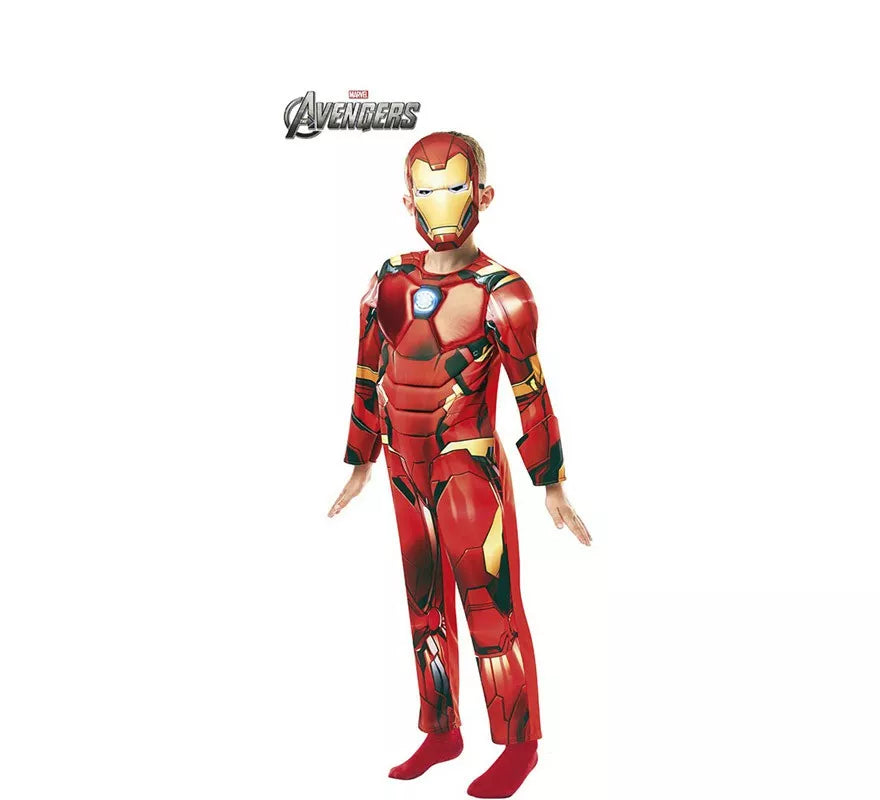 Translation missing: es.Disfraz de Iron Man Deluxe para niño