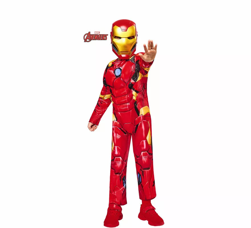 Translation missing: es.Disfraz de Iron Man Musculoso para niño