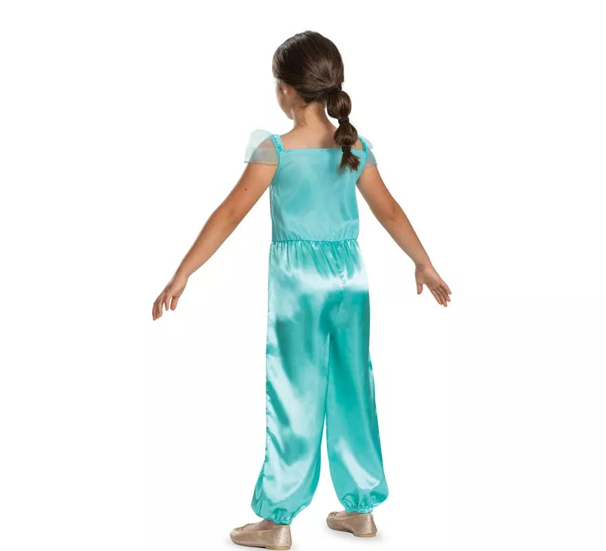 Translation missing: es.Disfraz de Jasmin traje azul clásico para niña