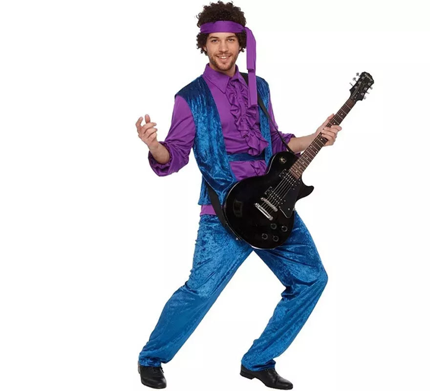 Translation missing: es.Disfraz de Jimi Hendrix para hombre