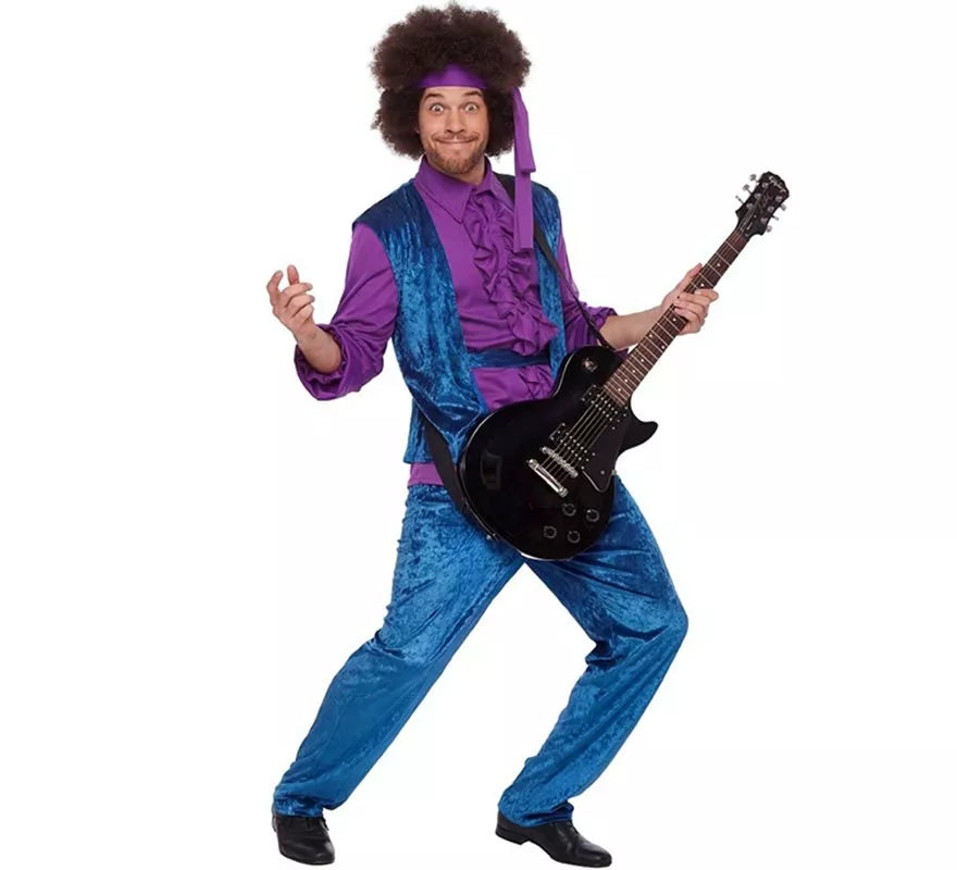 Translation missing: es.Disfraz de Jimi Hendrix para hombre