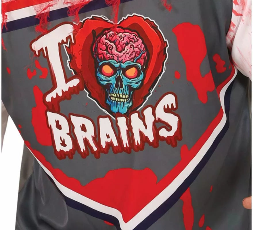 Translation missing: es.Disfraz de Jugador de Rugby Zombie para hombre