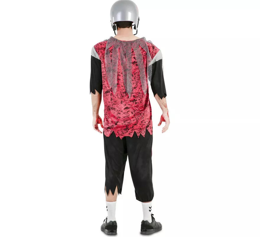 Translation missing: es.Disfraz de Jugador Fútbol Americano Zombie para hombre