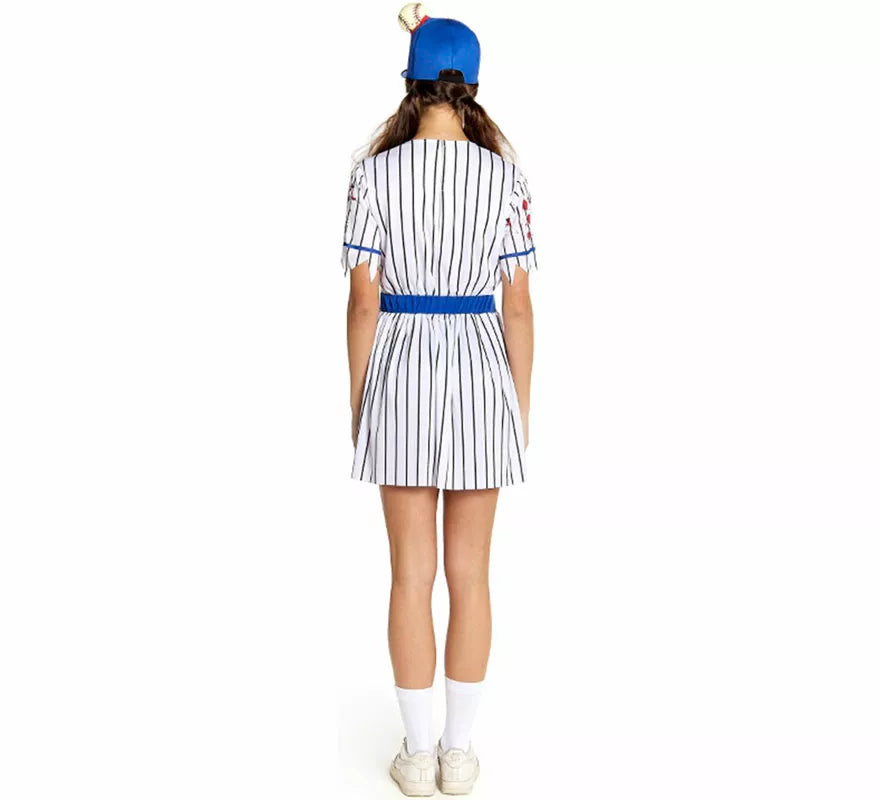 Translation missing: es.Disfraz de Jugadora de Béisbol Zombie para mujer