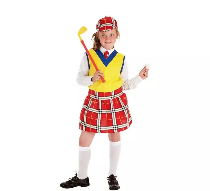 Translation missing: es.Disfraz de Jugadora Golf para niña