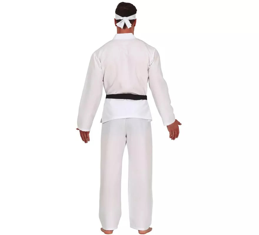 Translation missing: es.Disfraz de Karateca Blanco para Hombre