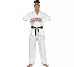 Disfraz de Karateca Blanco para Hombre