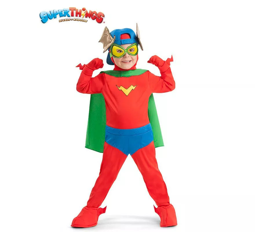 Translation missing: es.Disfraz de Kid Fury de SuperZings para niños