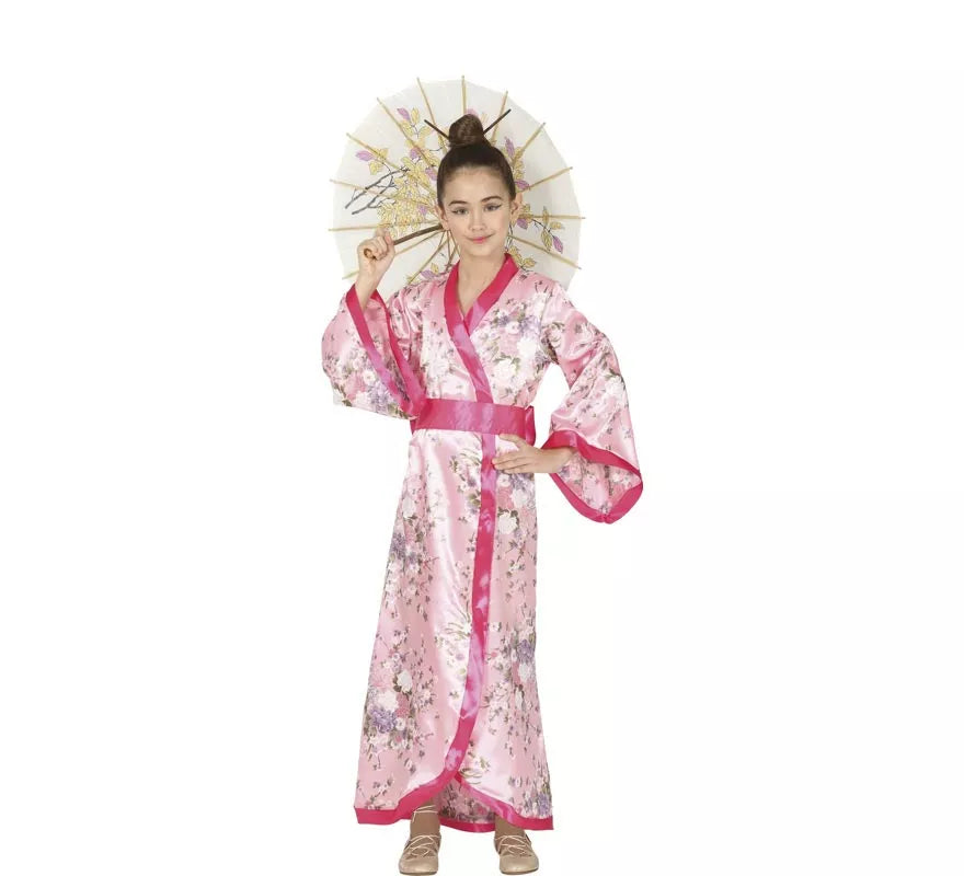 Disfraz de Kimono Japonesa para niña