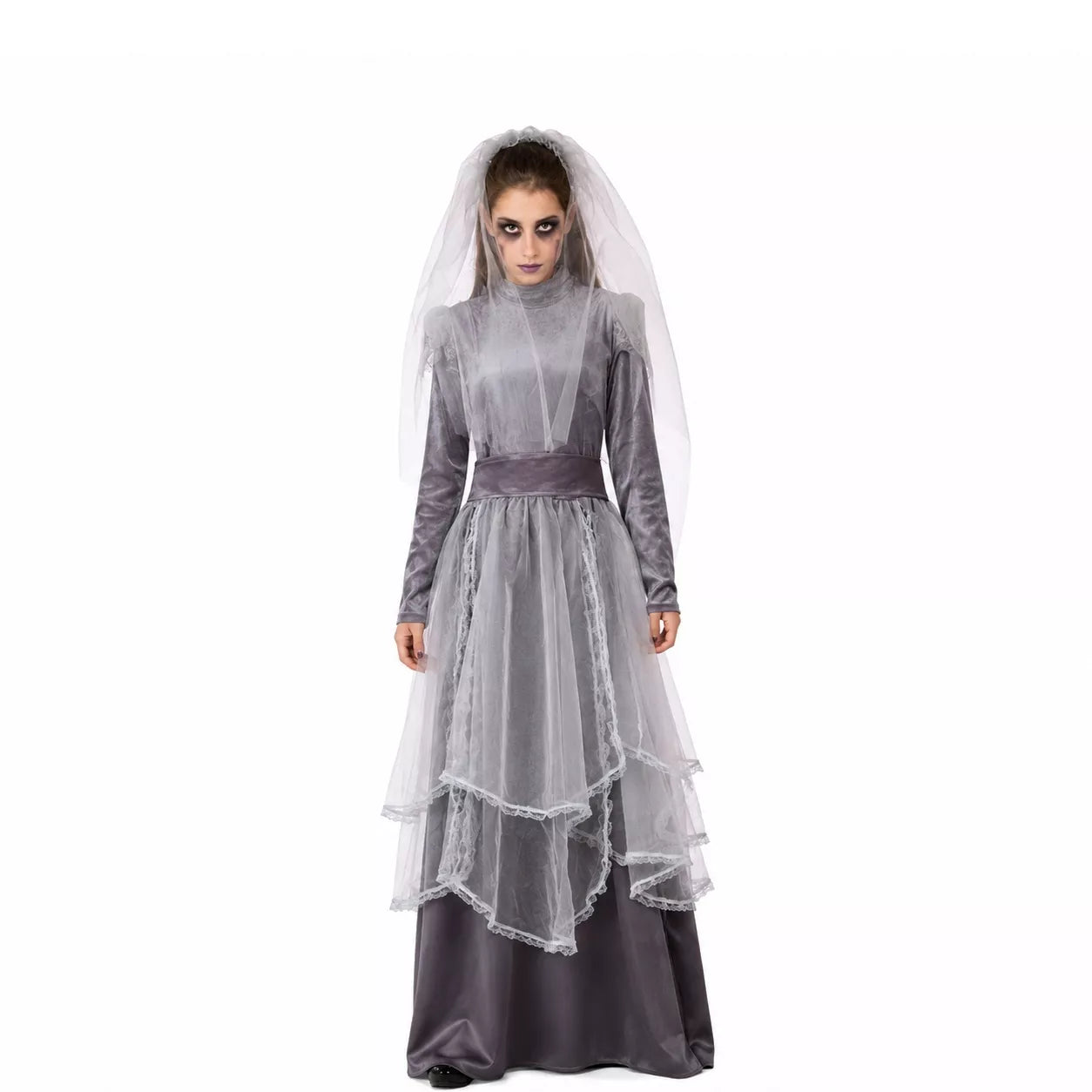 Translation missing: es.Disfraz de La Llorona gris para mujer