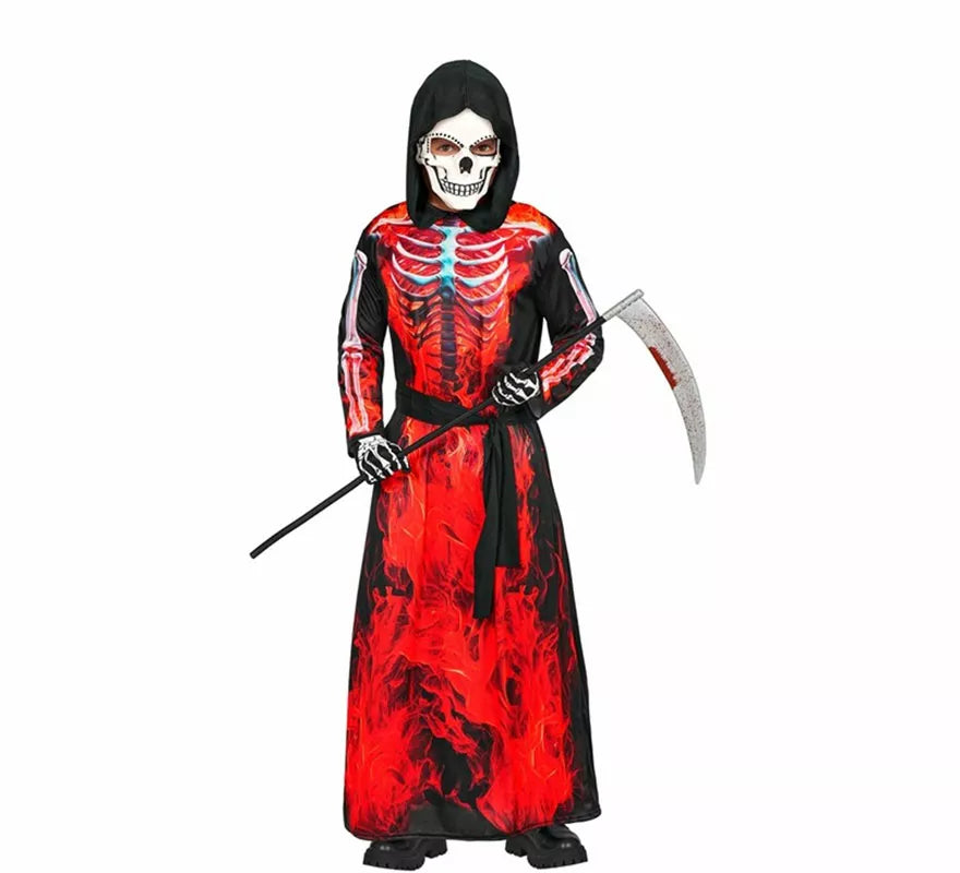 Translation missing: es.Disfraz de la Muerte Ardiente para niños