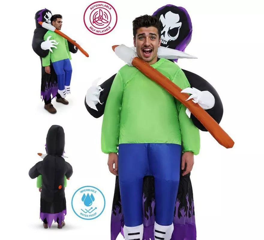 Translation missing: es.Disfraz de La Muerte hinchable para adultos