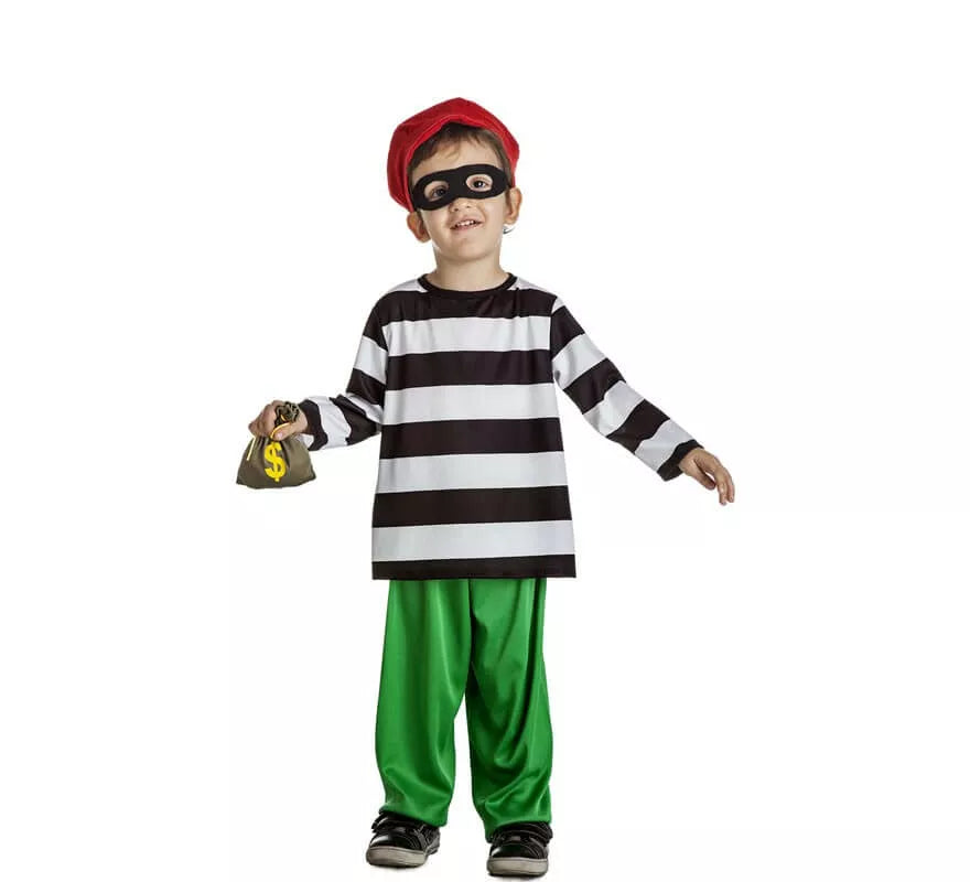 Translation missing: es.Disfraz de Ladrón Enmascarado para niño y bebé