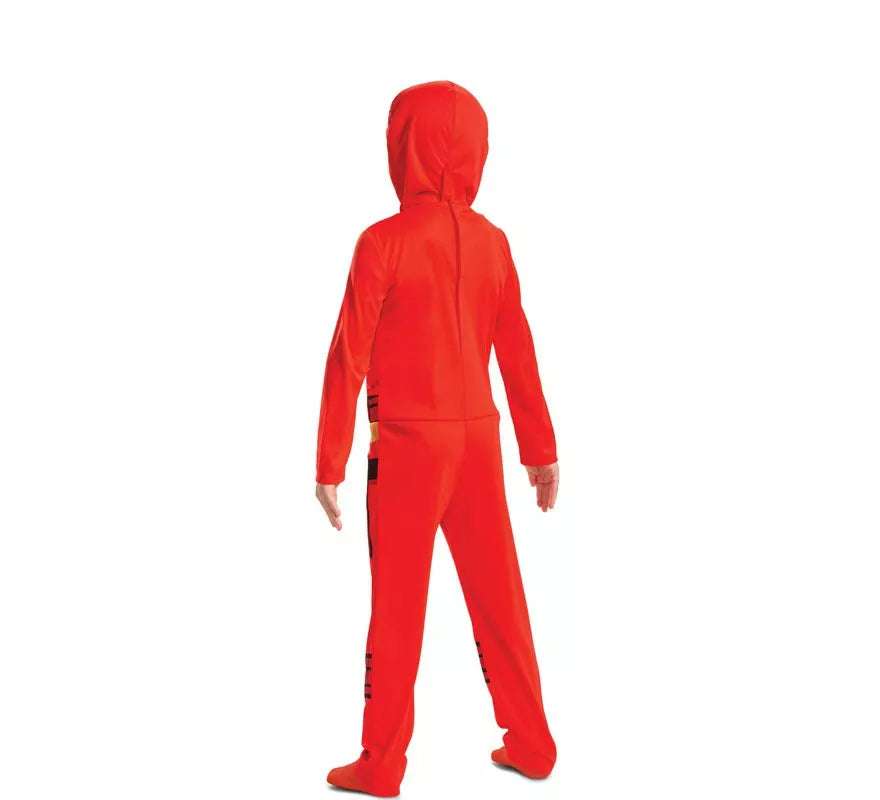 Translation missing: es.Disfraz de Lego Ninjago rojo Kai Kai para niños