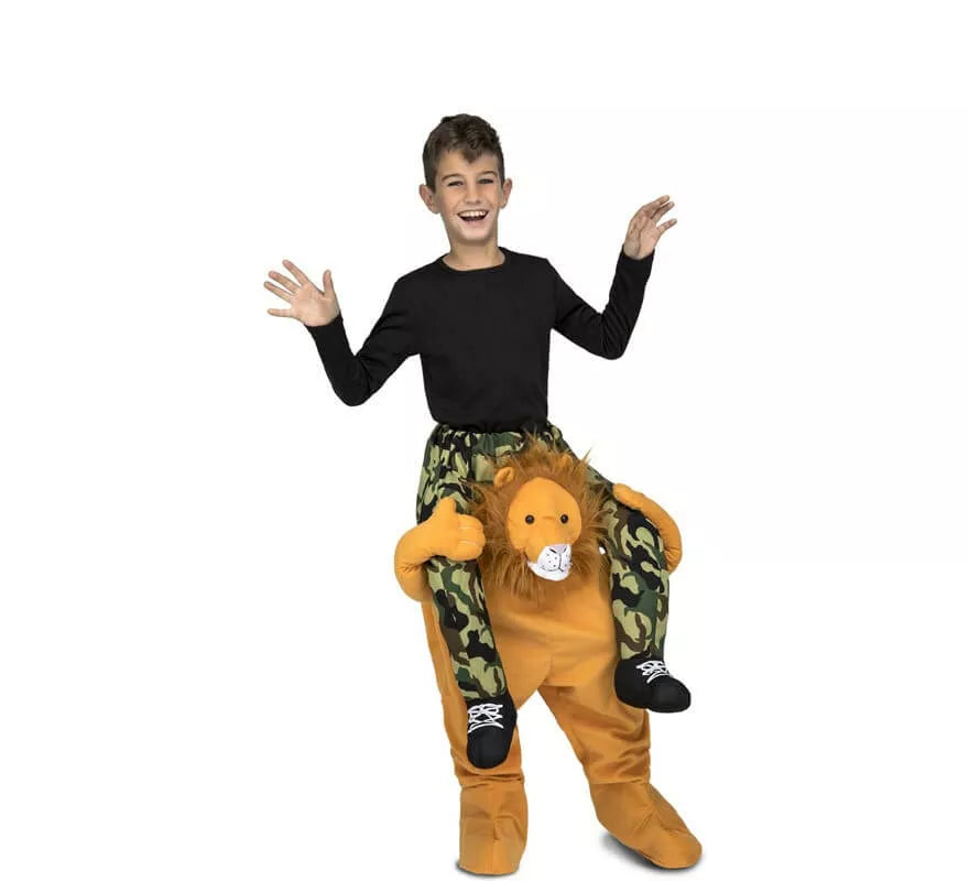 Translation missing: es.Disfraz de León a hombros para niños