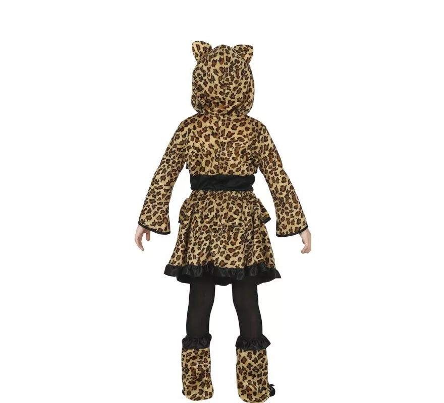 Disfraz de Leopardo para niña