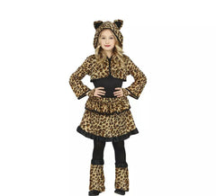 Disfraz de Leopardo para niña
