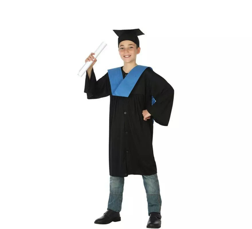 Translation missing: es.Disfraz de Licenciado Azul para niño